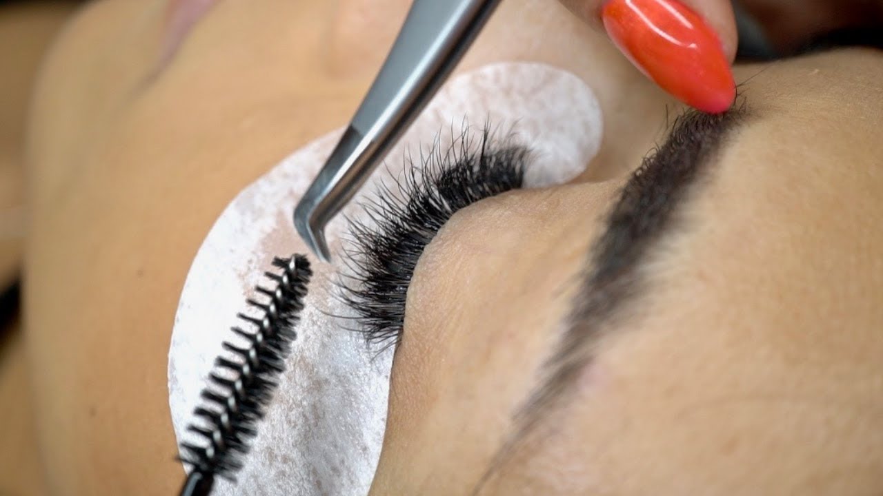 Efecto Eyeliner con Mega Volumen Combinado con Volumen 2D y 3D (Pestañas Super Largas) ★ #BeautyLash