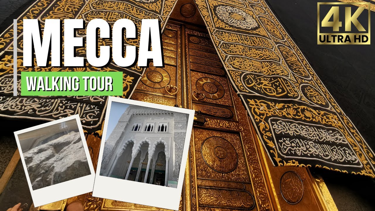 Mecca Walking Tour 2025 🕋 | Masjid al-Haram | Pilgrims, Pigeons & Peace | 4K Ultra HD