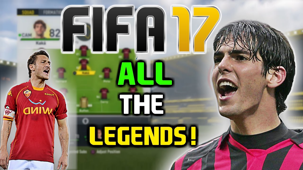 FIFA 17: TEAM FULL OF LEGENDS!  (All 32 Veterans)