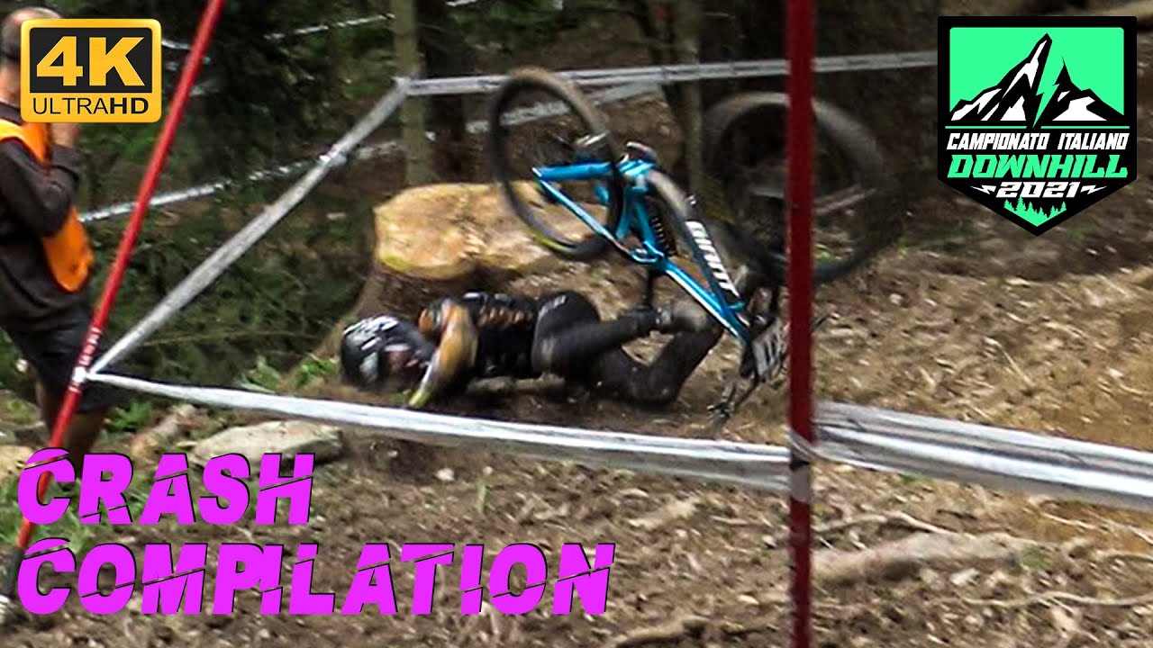 CAMPIONATO ITALIANO DOWNHILL 2021 | PIAZZATORRE (BG) - LoveBikePark | Crash & Big Saves | 4K UHD