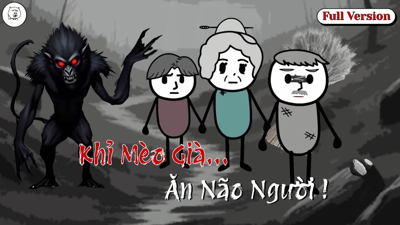 Khỉ Mèo Già Ăn Não Người - Tuyển Tập 5 Bộ Kinh Dị Siêu Hấp Dẫn | Phim Hoạt Hình Kinh Dị
