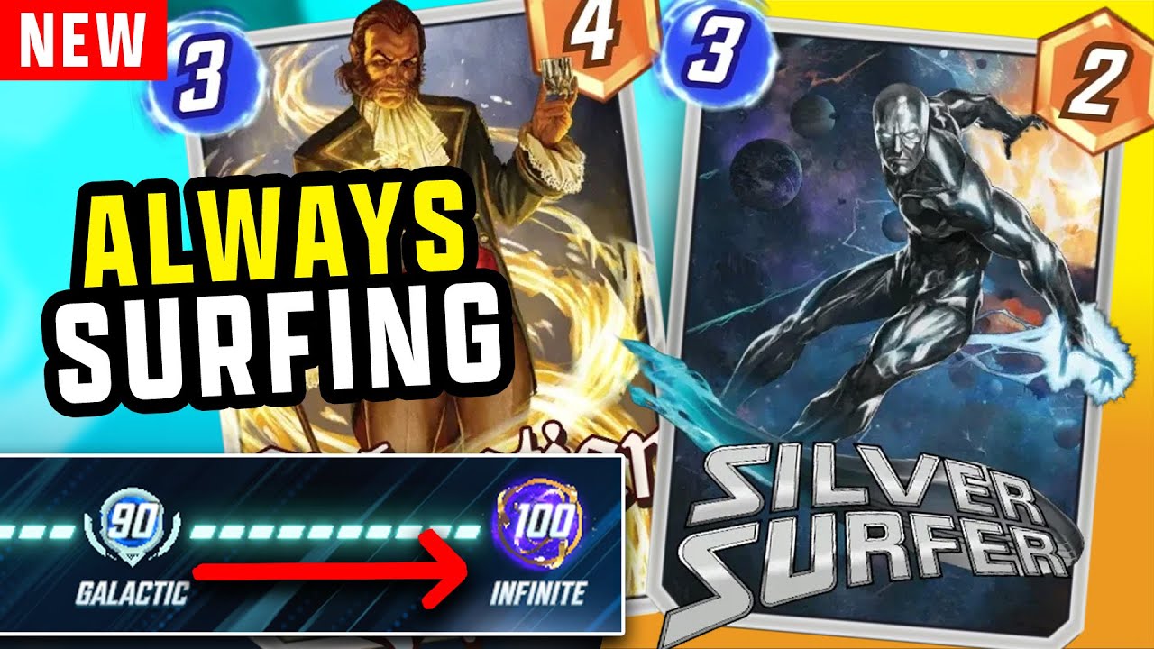 Surfing To Victory!  - Marvel Snap Gameplay
