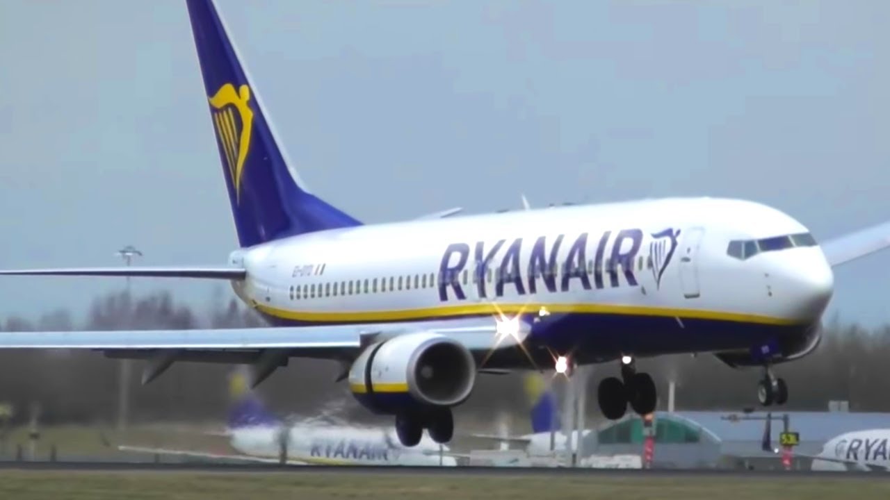 Ryanair Hard Landing Compilation