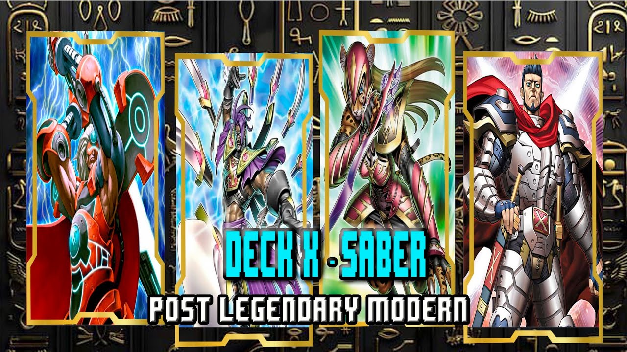 Deck X - Saber / Vernusylph, Post Legendary Modern |EdoPro| (Marzo 2026) Replays and Decklist