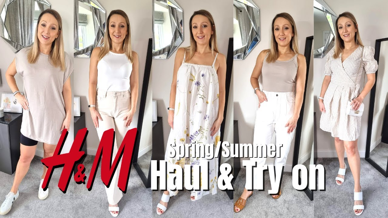 H&M Spring Summer Haul & Try On 2021 - NEW IN