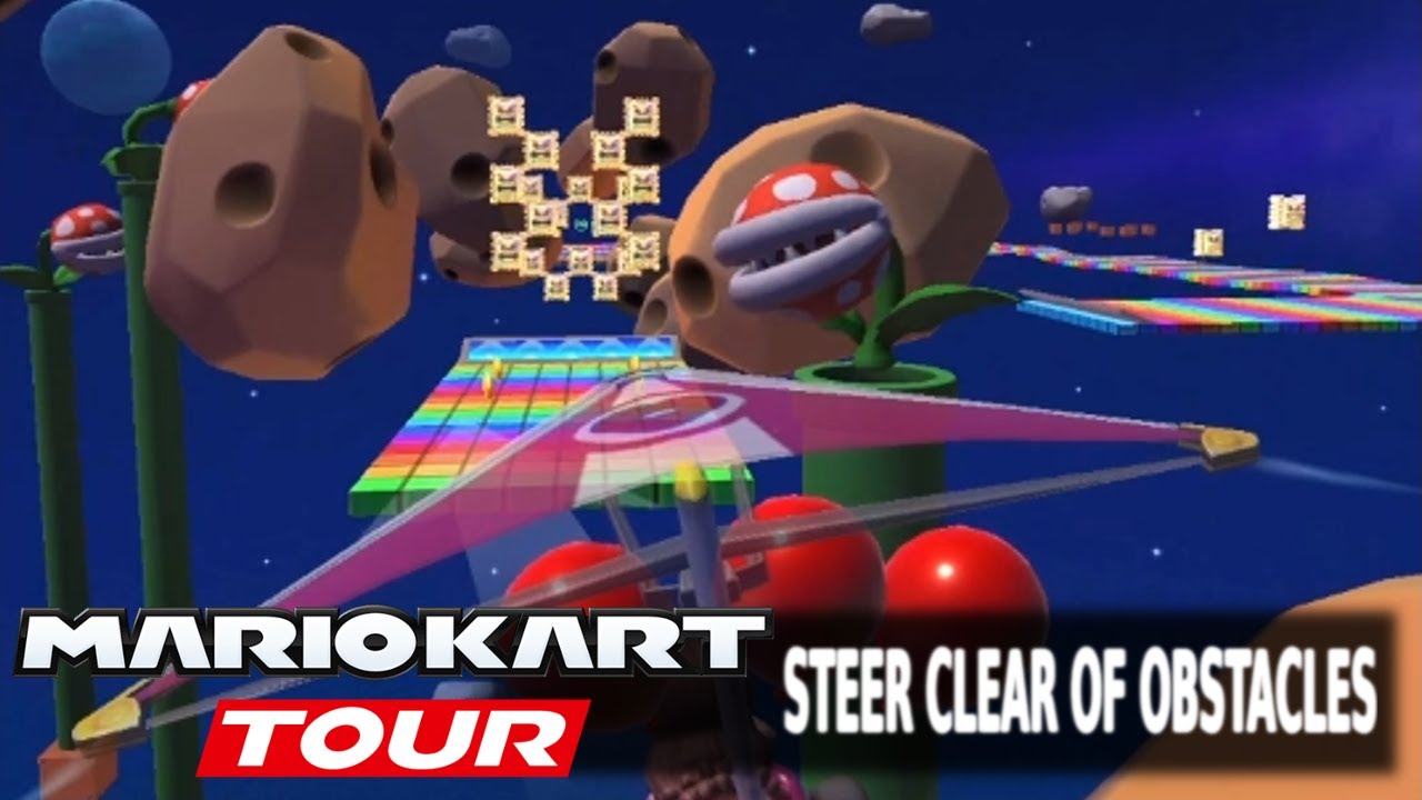 Space Tour 2023 - Baby Peach Cup - Steer Clear Of Obstacles | Mario Kart Tour | Ep. 52