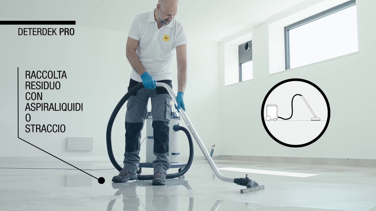 Lavaggio di fine cantiere | DETERDEK PRO | Filasolutions