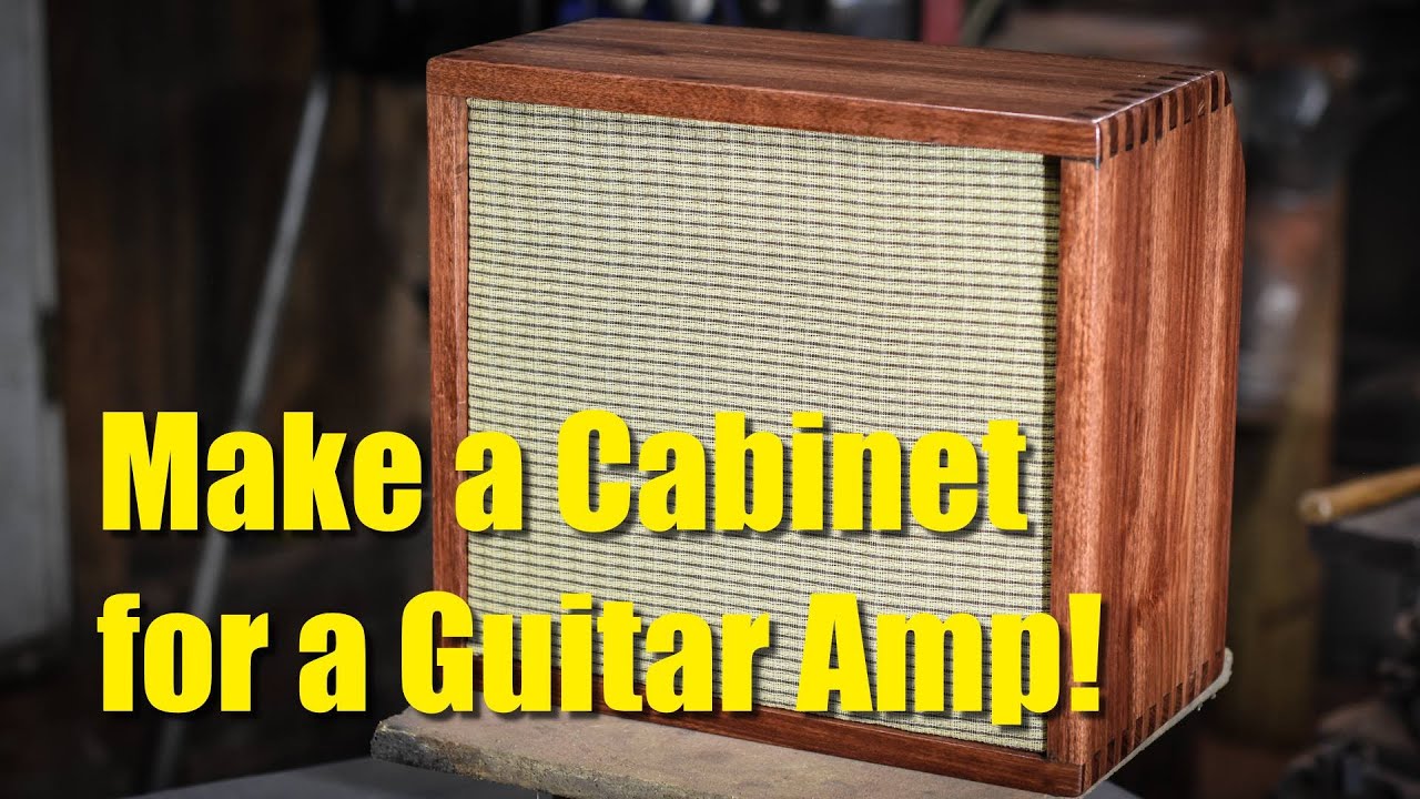 Making a Guitar Amp Cabinet!
