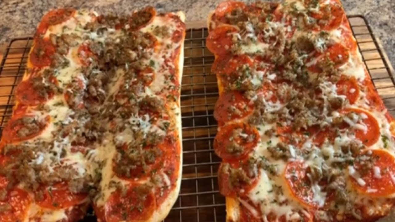 How to make French Bread Pizza