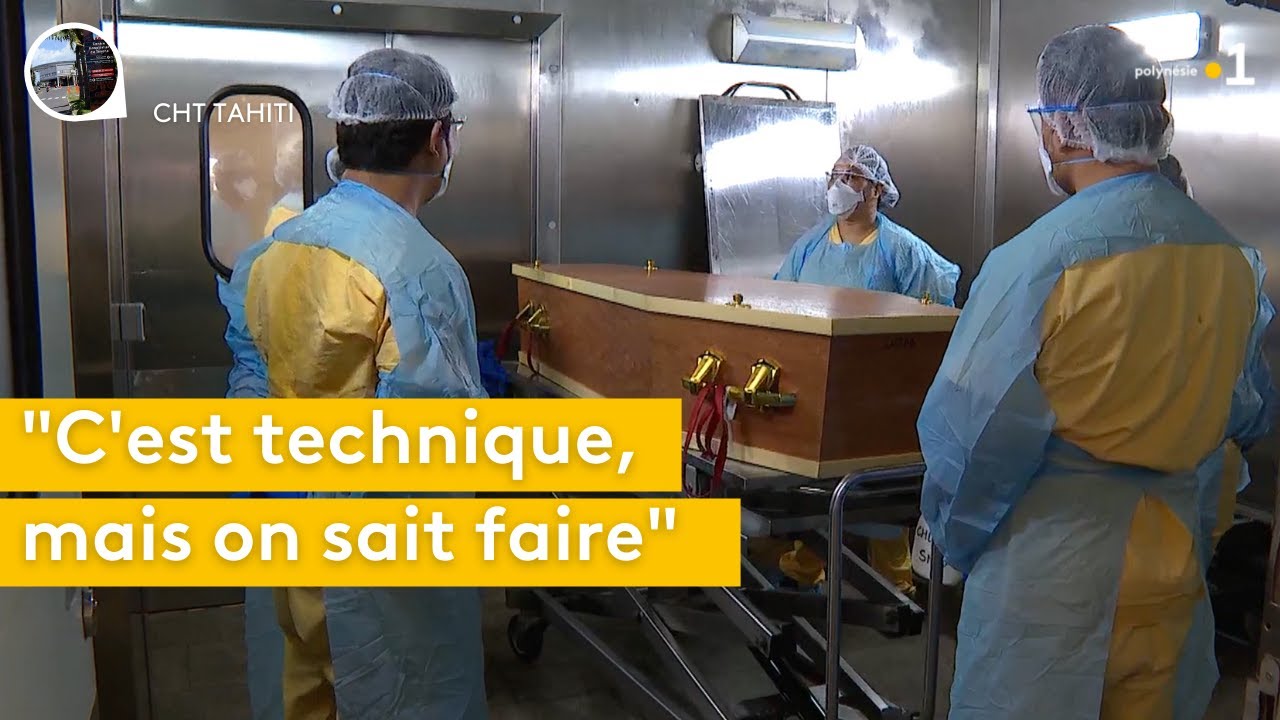 À la morgue du Centre Hospitalier de Tahiti