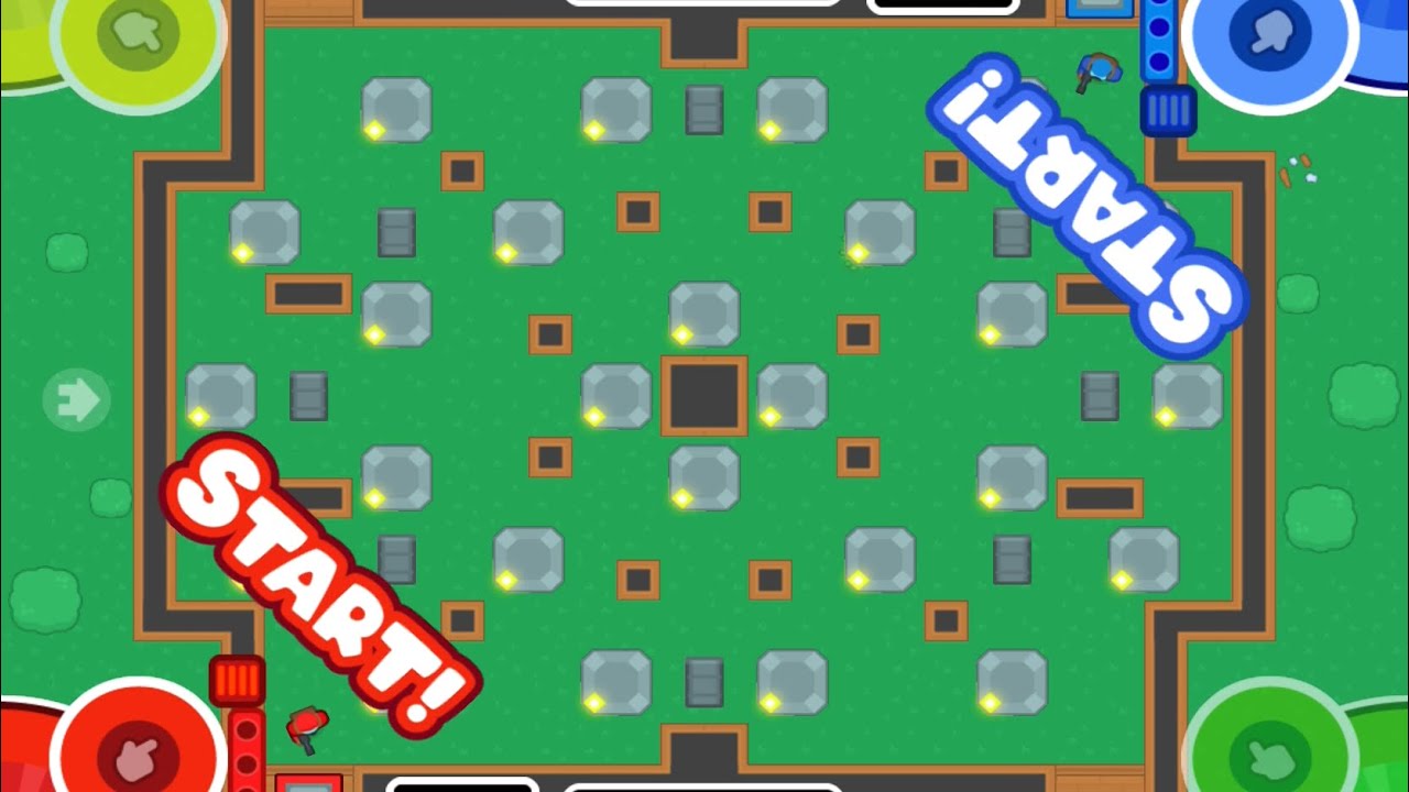 234 Player Mini Games |💢 NEW Amazing Competitive 4 Player GamePlay 💢| 🧑‍🚒 vs 🧑‍🏭 | #664