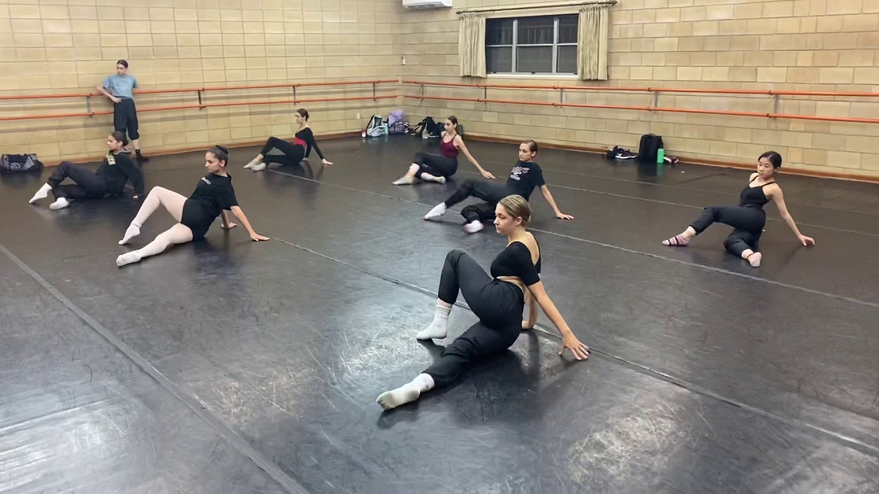 Frase de chão dança contemporânea  Floor phrase contemporary class