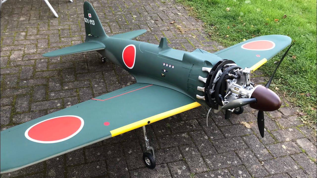 Cmpro Zero mit Saito FG-60r3 (Motorlauf)