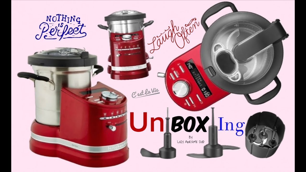 Unboxing KitchenAid cook processor ARTISAN Competition to Thermomix