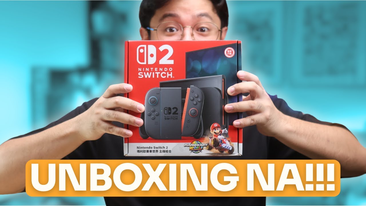 Nintendo Switch 2 Unboxing as a First Time Switch user - Nasa PH na!