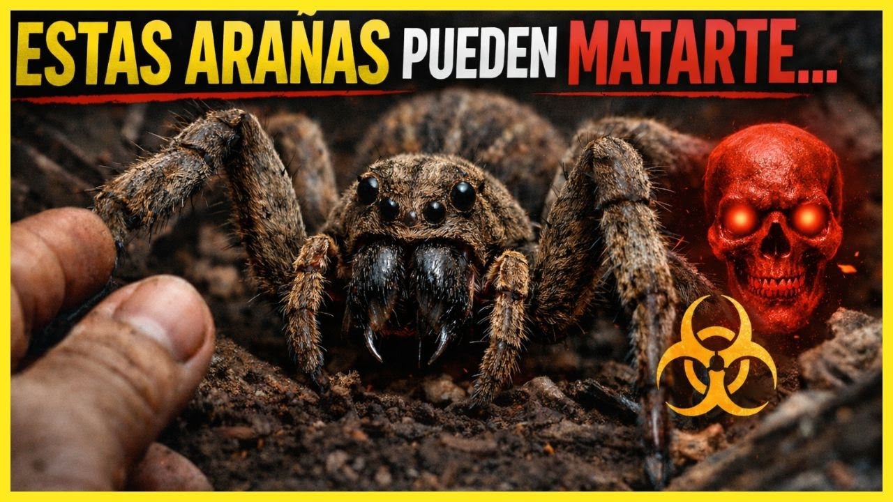ARA&Ntilde;AS MORTALES QUE PUEDEN MATARTE&hellip; Y PODR&Iacute;AS TENER UNA EN CASA