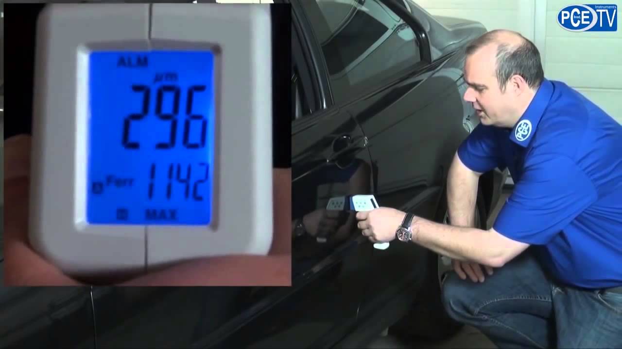 Misuratore di spessore della vernice per il settore automobilistico PCE-CT 25