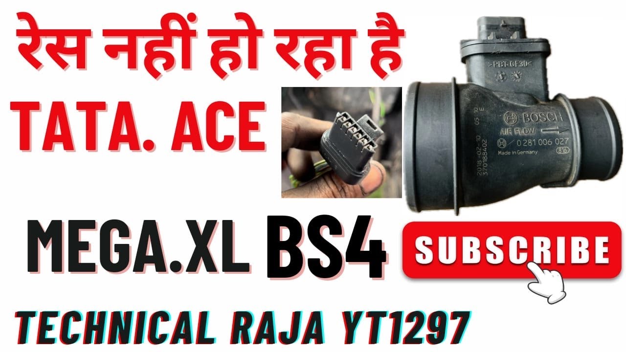 👉🛠TATA.ACE .MEGA XL BS4 raise nahin Ho raha Hai pickup problem ￼￼￼ technical Raja yt1297🛠👈
