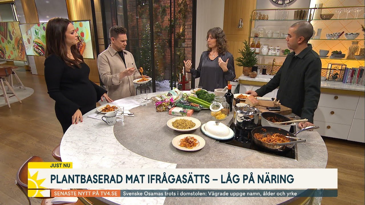 Vegetariska maten att undvika – ”Kan rubba tarmfloran” | Nyhetsmorgon | TV4 & TV4 Play