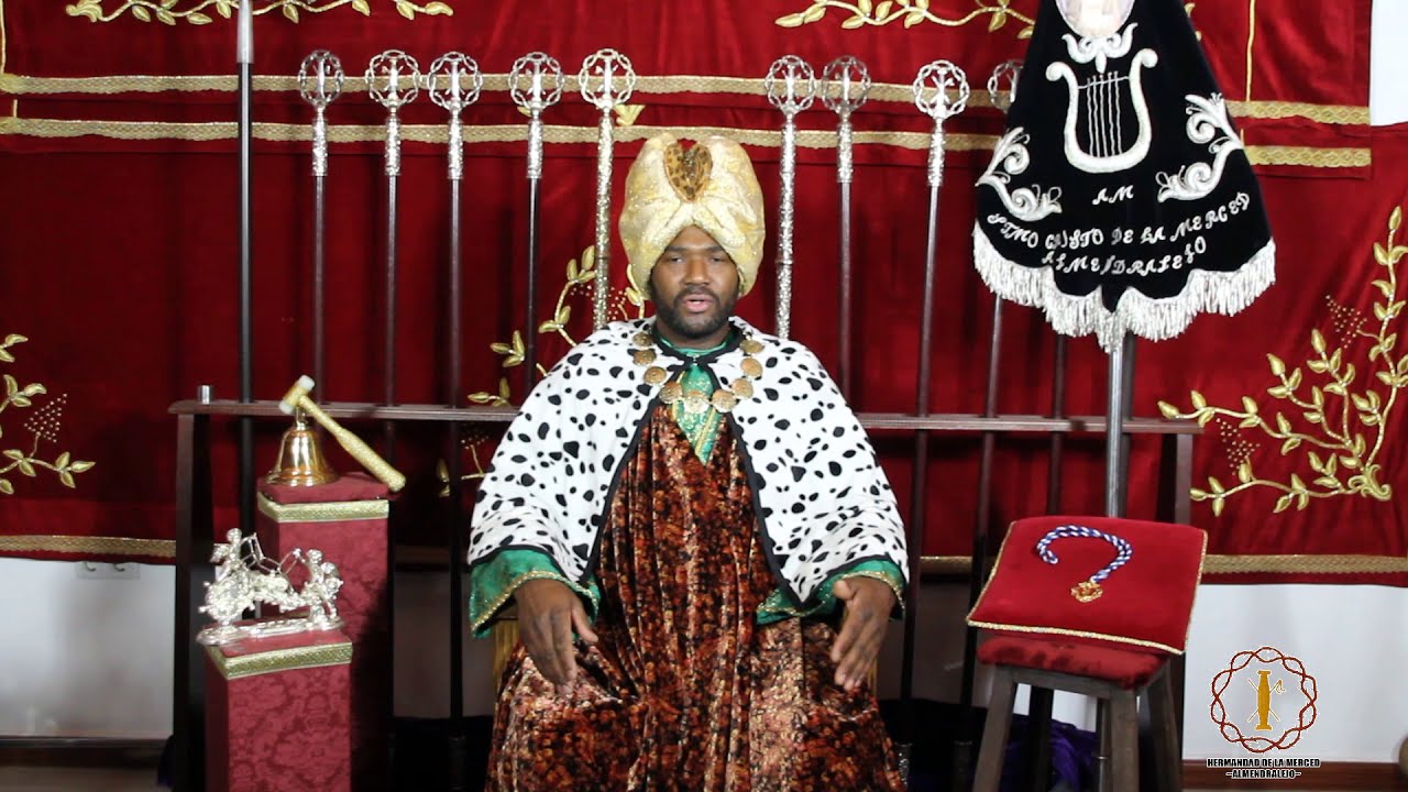 MENSAJE DE SSMM LOS REYES MAGOS DE ORIENTE - REY BALTASAR 👑👑👑