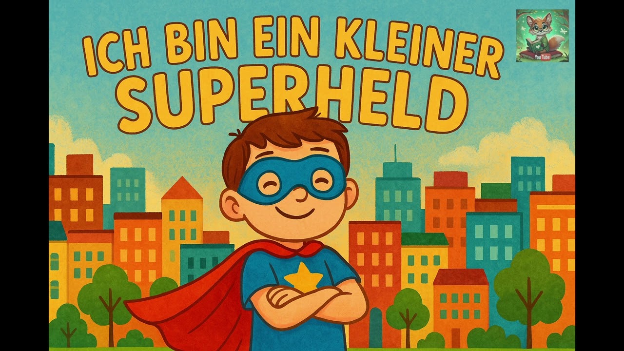 Ich bin ein kleiner Superheld 💥 | Mutmachlied für Kinder | Kinderlied mit Power