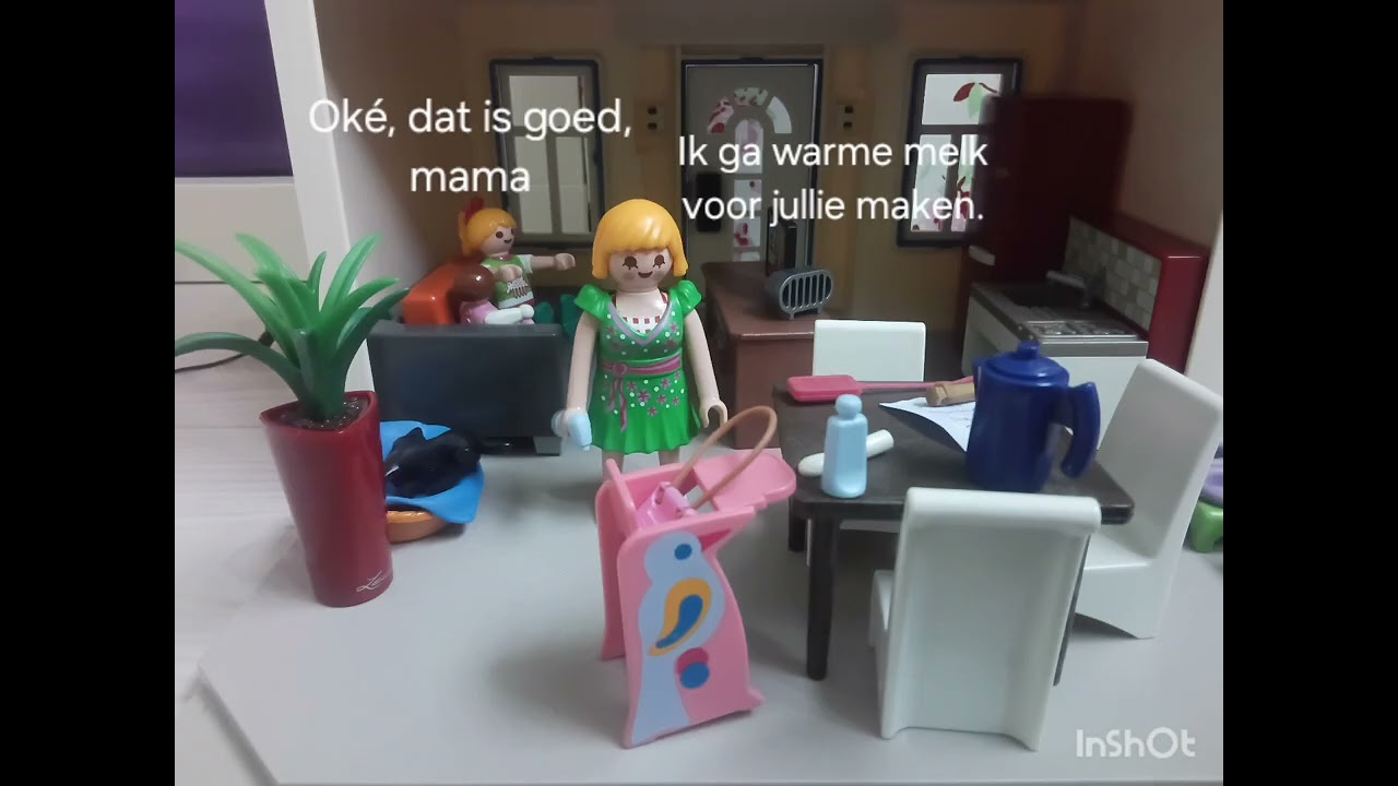 Playmobil stopmotion filmpje Nederlands Met z'n allen ziek🤧 - video voor Playmobil fans 