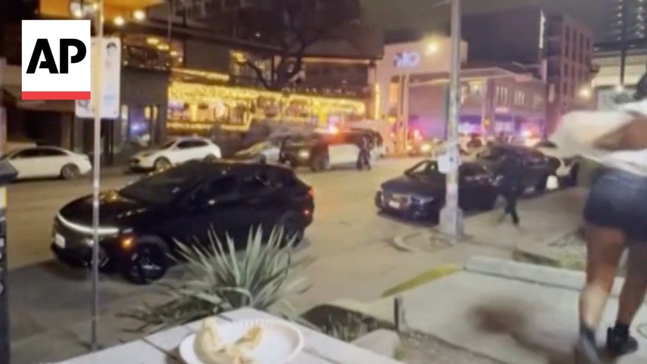 Witness video shows chaos during bar shooting in Austin, Texas