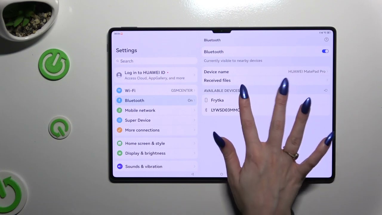 How to Connect Bluetooth Device on Huawei MatePad Pro 13.2?