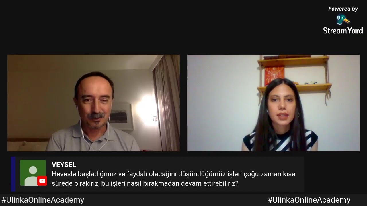 UlinkaOnlineAcademy - İzgören Akademi Profesyonel Eğitmeni Sn.Anıl AKIN bizlerle birlikte!