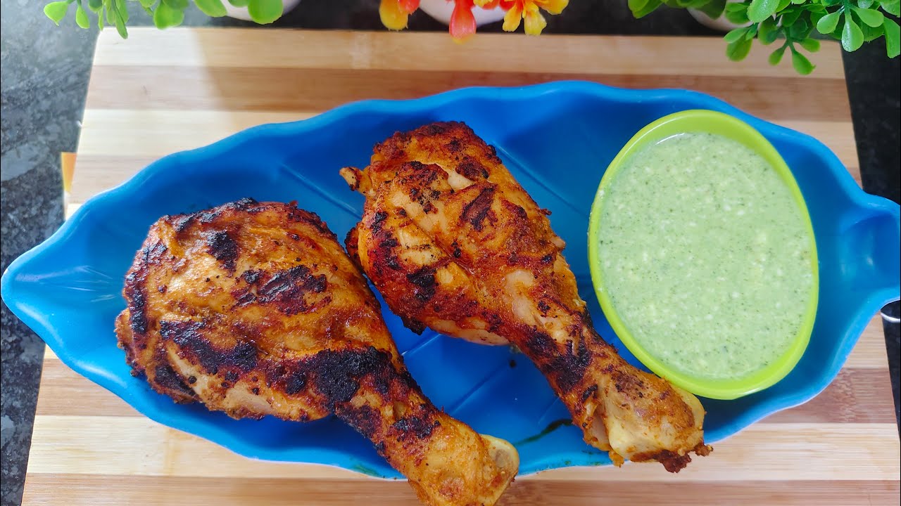 என்னது Tandoori chicken 🍗 வீட்டிலேயே செய்யலாமா 🤔🤔#starters#Tandoori chicken#video#trending
