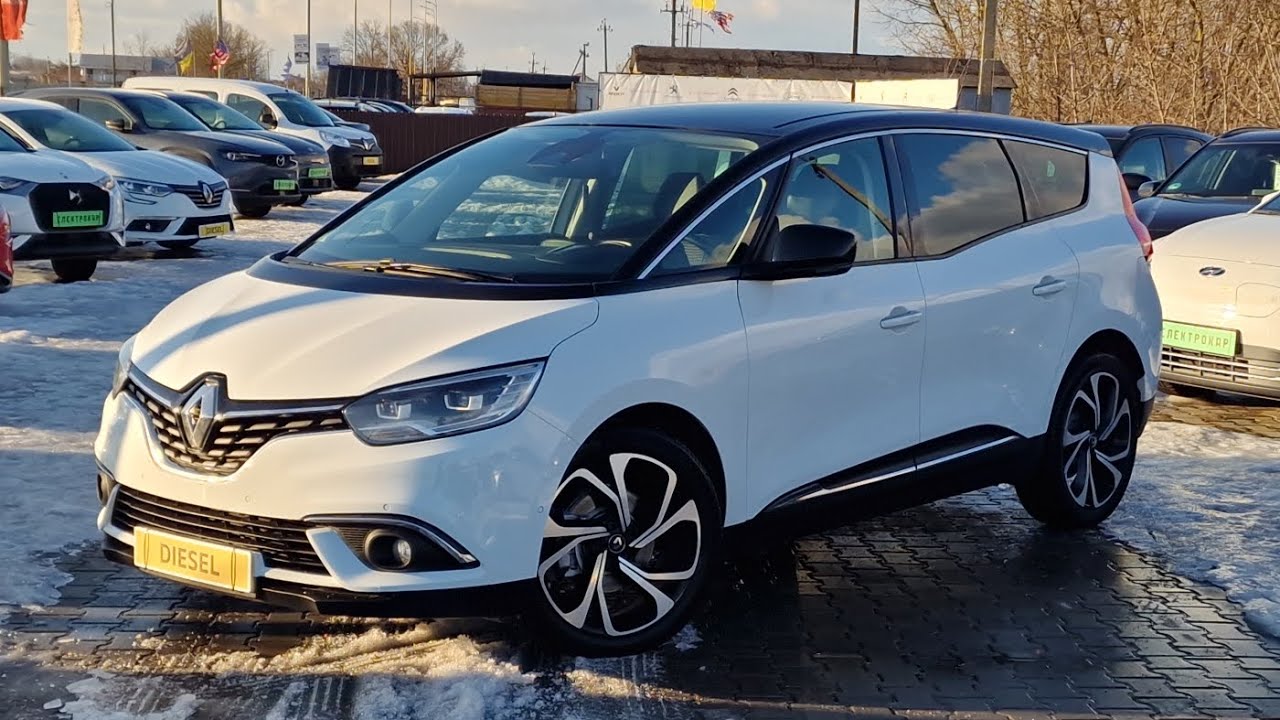 16,600$ Renault Grand Scenic 4 Intens 2019 Дизель + МКПП