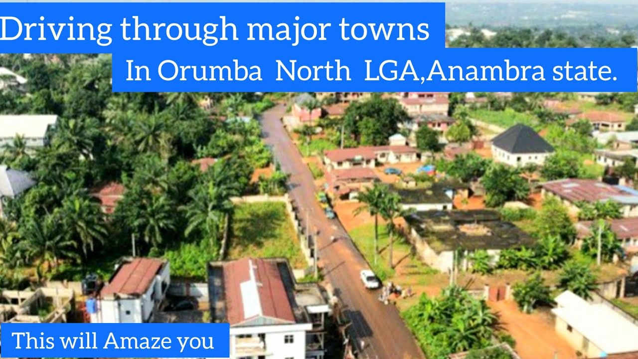 Anambra state:Driving through major towns in Orumba North, Ndiowu,Ndikelionwu,omogho and Ufuma town