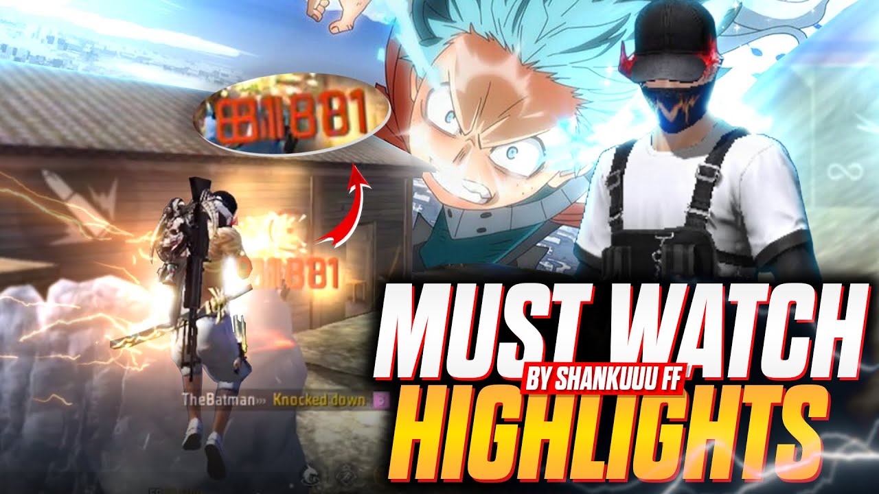 TOURNAMENT HIGHLIGHTS 💫| | EVERY FREE FIRE PLAYERS MUST MUST WATCH 🌟| | BY ShankuuU FF #195