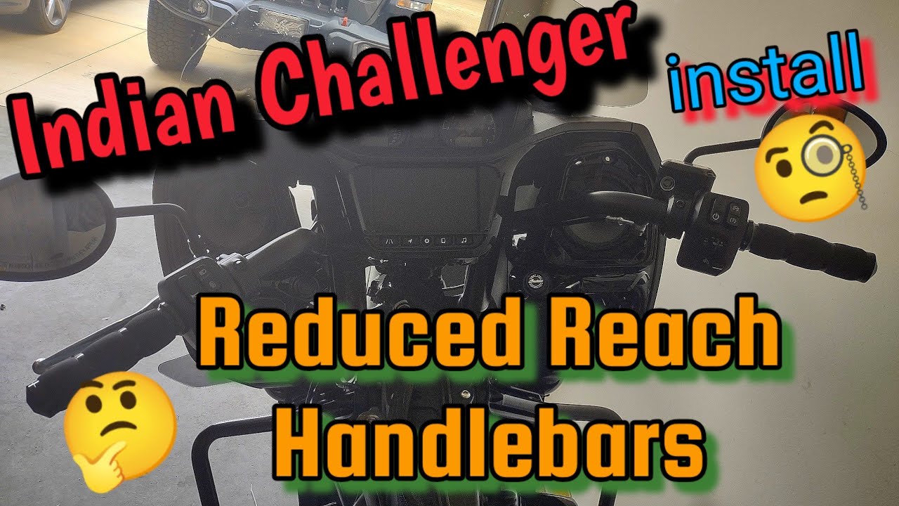 Indian Challenger Reduced Reach Handlebars by Indian / Witchdoctors Install