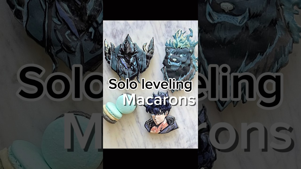 Macaron Art Challenge : Solo Leveling Edition 