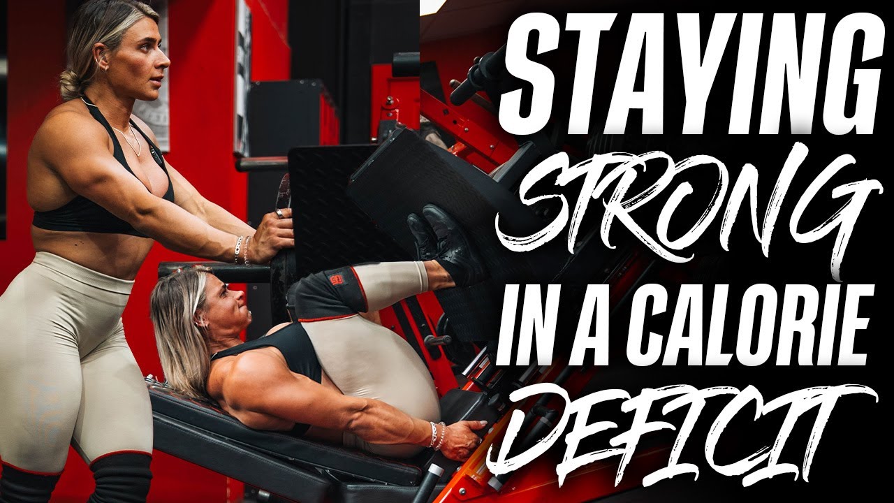 Staying STRONG in a Calorie DEFICIT!