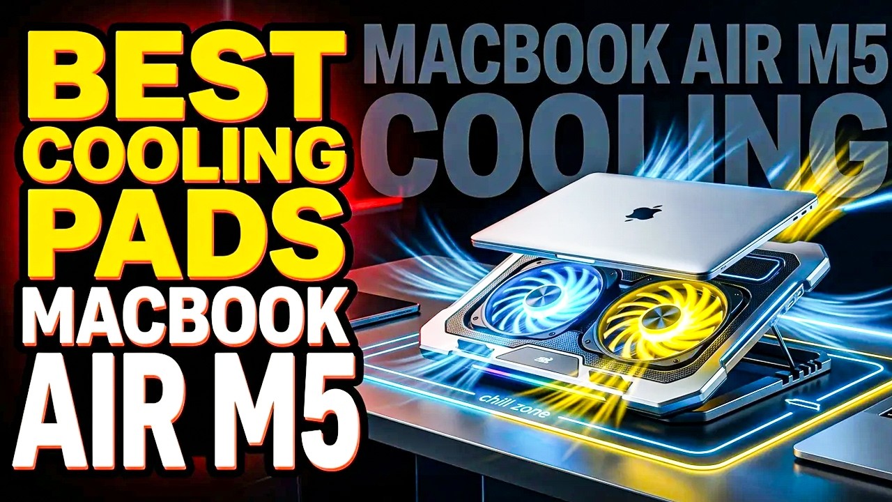 Топ-5 лучших охлаждающих подставок для MacBook Air M5, которые вам стоит купить🔥