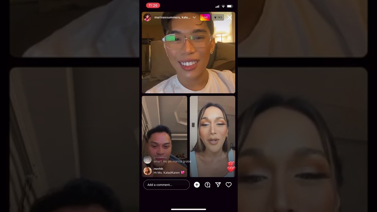Marina Summers, Prince, Jiggly Caliente, KaladKaren - Instagram Live - 21 September 2022
