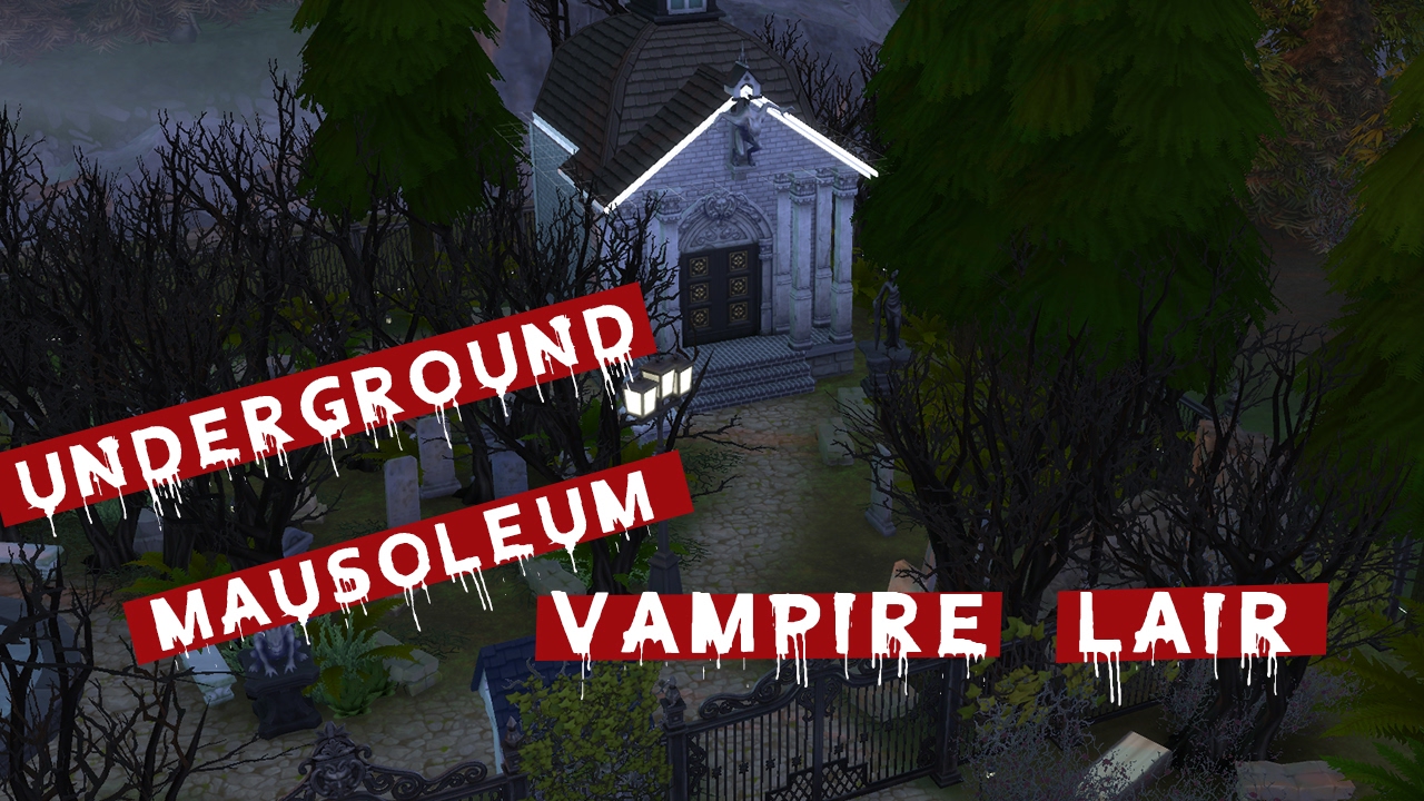 Underground Cemetery/Mausoleum Vampire Lair Speed build