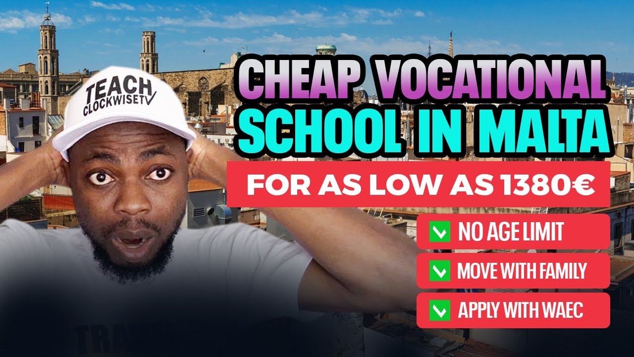 LATEST Update: CHEAP Vocational Schools in Malta  | How to Move to Malta in 2025:Study in Malta