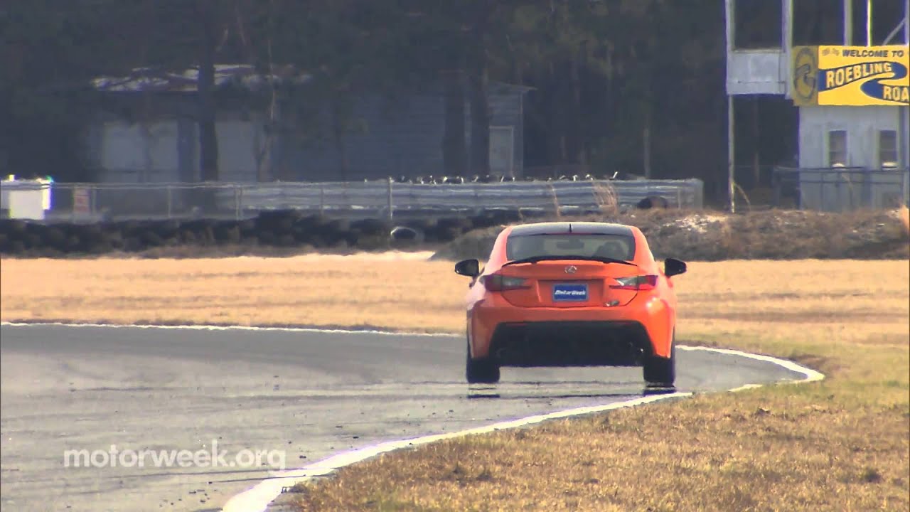 MotorWeek | Track Test: 2015 Lexus RC F