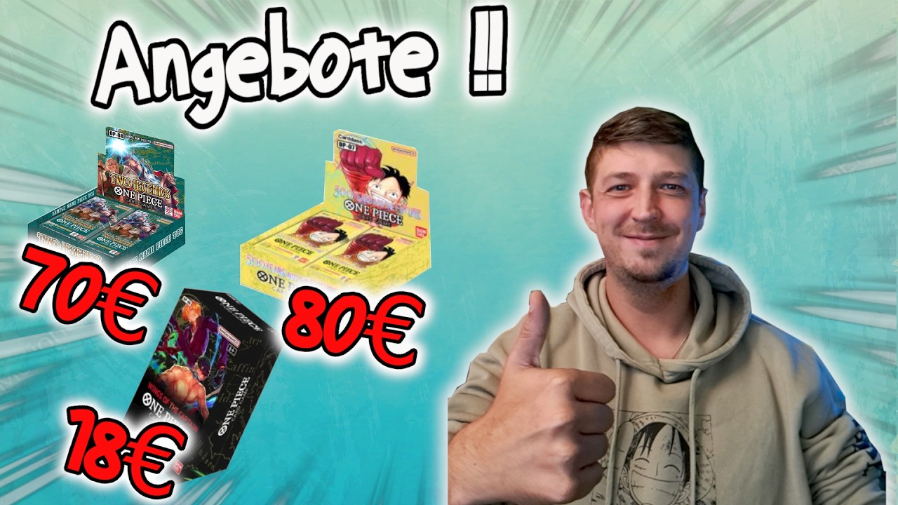 One Piece TCG Angebote im Oktober! 💥