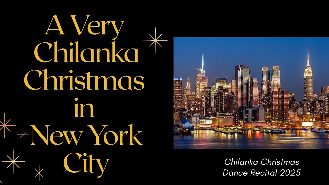 A Very Chilanka Christmas in New York City 🎄🗽 | Christmas Recital 2025