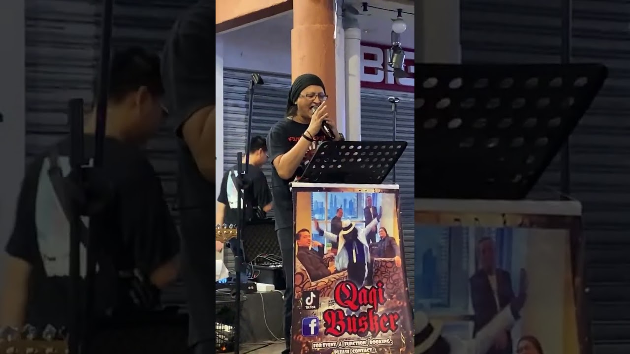COME OUT AND PLAY - #powervocal  of Qaqi Busker LIVE