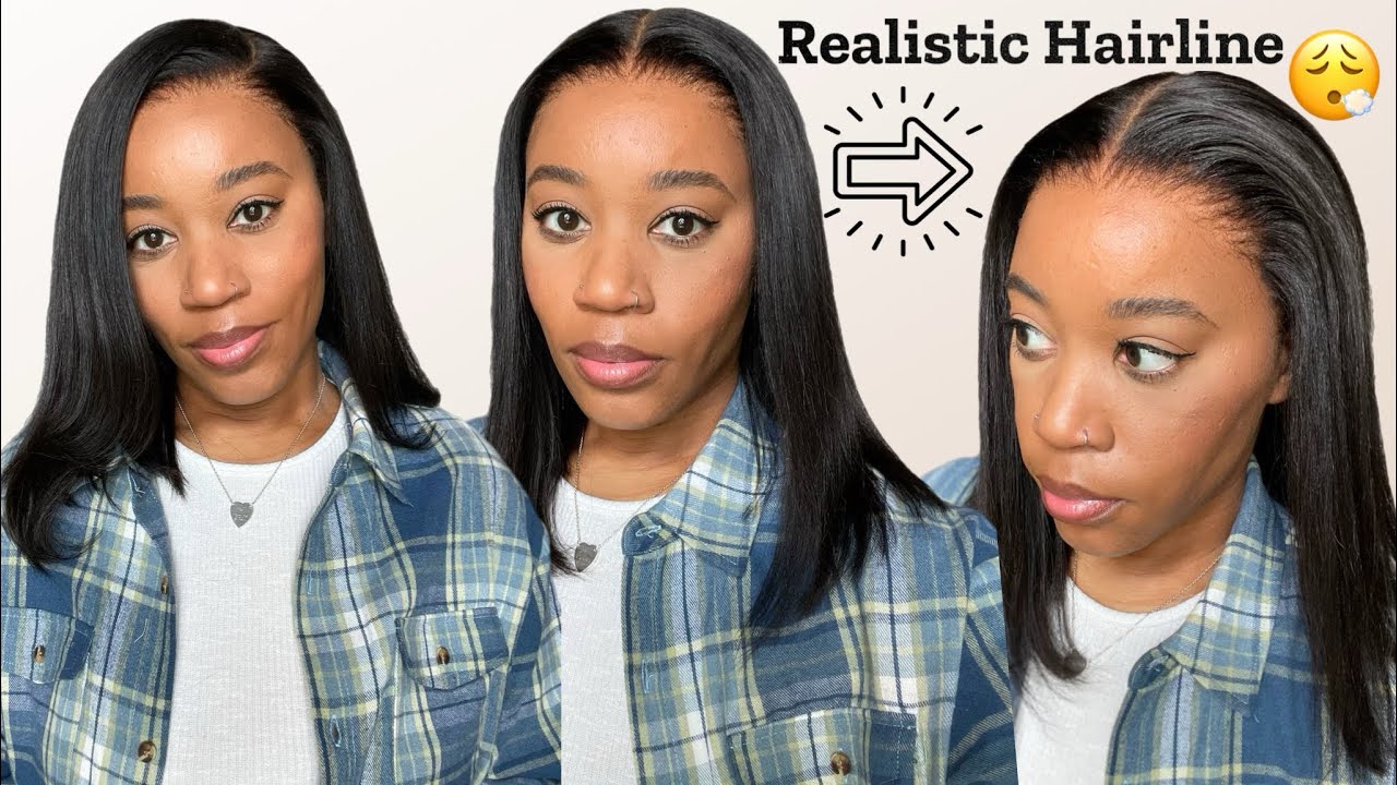 WHEW 🔥| NO BABYHAIR NEEDED🙅🏽‍♀️ | GLUELESS YAKI BOB WEAR GO WIG | FT. ISEEHAIR