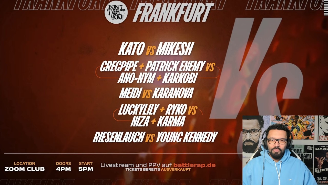 SSYNIC MACHT AUGE : Die große FRANKFURT CARD (DLTLLY)