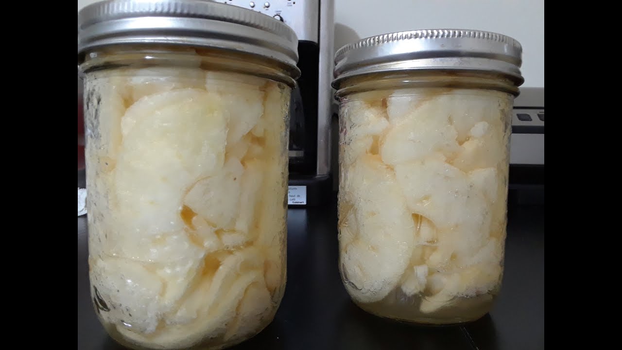 Canning Apple Slices - Firm Texture Method