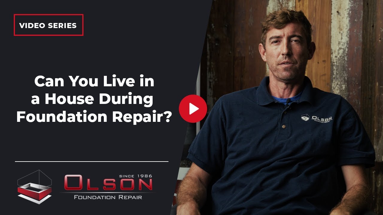 Can You Live in a House During Foundation Repair?