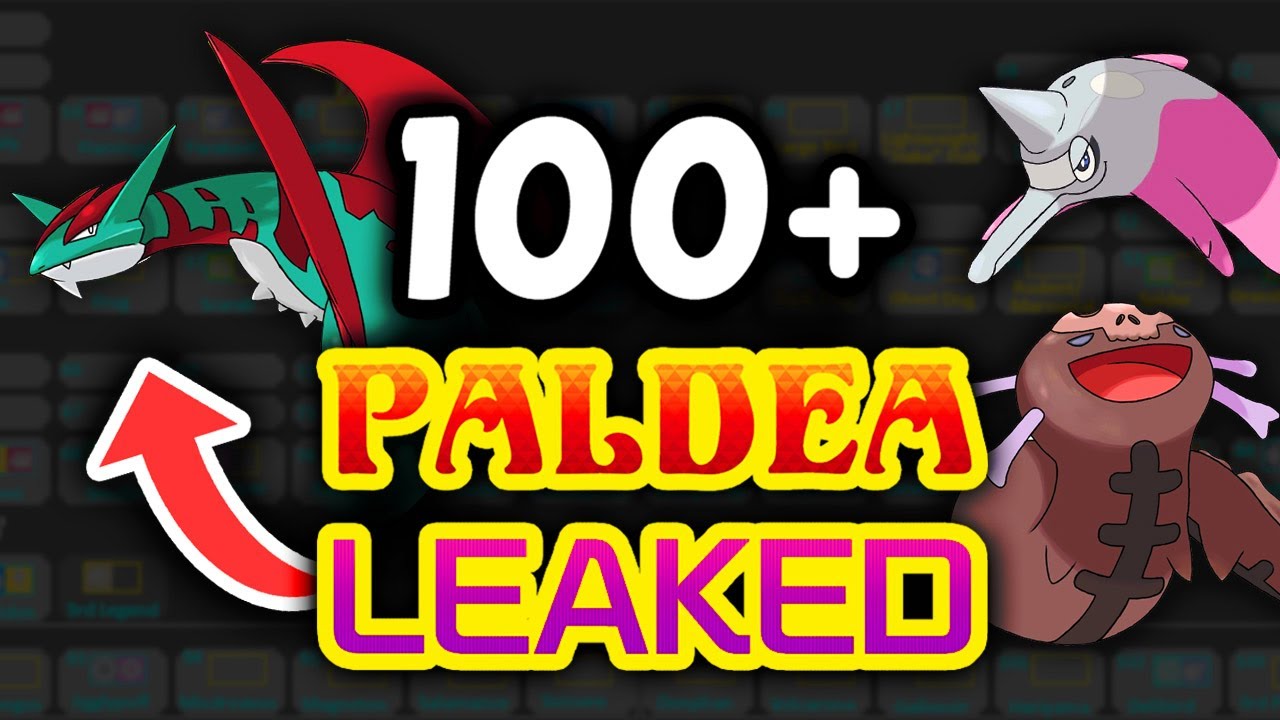 IT HAPPENED! ENTIRE GEN 9 POKEDEX LEAKED | Pokemon Scarlet & Violet