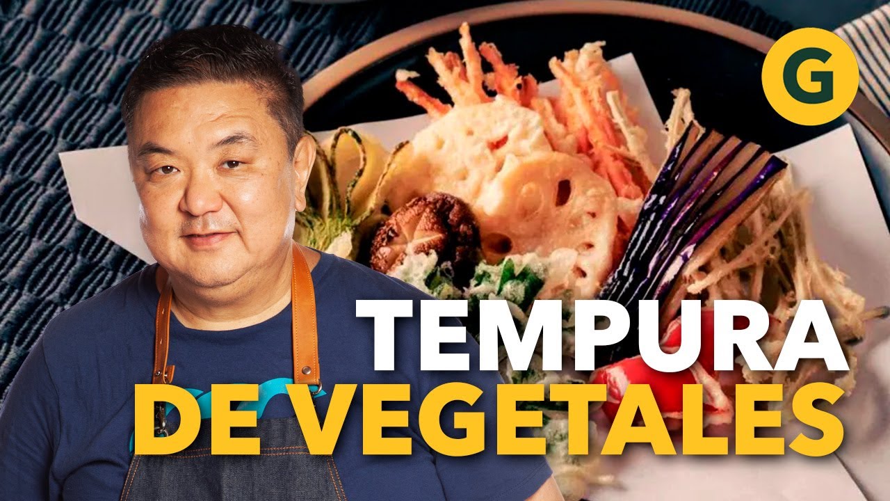 TEMPURA DE VEGETALES 🥕 un CLÁSICO JAPONÉS por Iwao Komiyama | El Gourmet